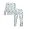 Eddie Bauer Kids Thermal Underwear Set - 2 Piece Performance Base Layer Shirt and Thermal Pants for Boys and Girls (5-12), Size 16, Egret view 2
