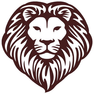 Rasta Reggae Lion of Judah Vinyl Cutout Sticker Rub On Decal 3.25-by-3.75 Inches (Green)