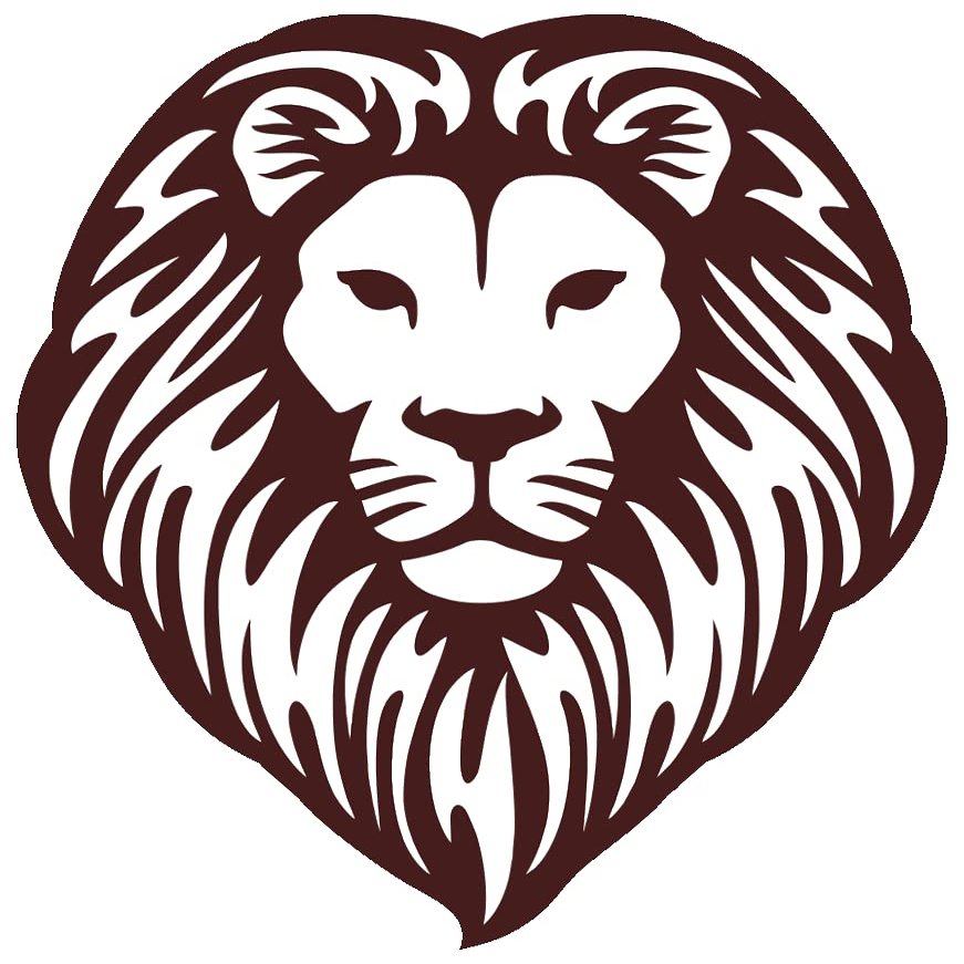 Rasta Reggae Lion of Judah Vinyl Cutout Sticker Rub On Decal 3.25-by-3.75 Inches (Green)