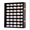 40 Baseball Ball Display Case Cabinet (Black) view 1