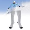 Rechargeable Heated Socks 3-Stage Temperature Control Reusable Electric Heated Socks for Skiing (Grey) view 3