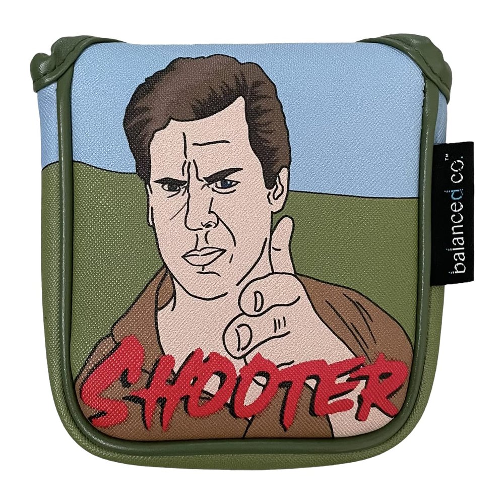 Balanced Co. Funny Golf Putter Headcover (Shooter/Mallet)