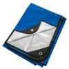 Arcturus Heavy Duty Survival Blanket in Blue - Insulated Thermal Reflective Tarp - 60" x 82" Bundle With Arcturus Military Wool Blanket in Olive Green - 4.5 lbs, Warm, Thick, Washable, Large 64" x 88" view 2