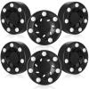 Deekin Hockey Puck Street Hockey for Indoor and Outdoor Sport Training Activities Women Men(Black,6 Packs) view 1
