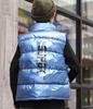 Child Kids Toddler Baby Boys Girls Sleeveless Letter Winter Coats Hooded Jacket Vest Boys Size 4t (Blue, 6-8 Years) view 3