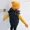 Child Kids Toddler Infant Baby Boys Girls Sleeveless Winter Solid Coats Jacket Vest Outer Big (Black, 18-24 Months) view 3