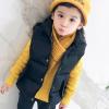 Child Kids Toddler Infant Baby Boys Girls Sleeveless Winter Solid Coats Jacket Vest Outer Big (Black, 18-24 Months) view 4