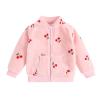 Toddler Boys Girls Winter Windproof Cartoon Coat Jacket Kids Warm Fleece Outerwear Swallowtail Jacket (Pink, 2-3 Years) view 1