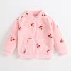 Toddler Boys Girls Winter Windproof Cartoon Coat Jacket Kids Warm Fleece Outerwear Swallowtail Jacket (Pink, 2-3 Years) view 3