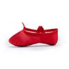 MSMAX Ballet Shoes for Girls Toddler Shoes Red Dance Slippers for Christmas 8 M US Toddler view 3