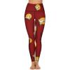 Goat Yoga Yoga Pants High Waisted Yoga Capris with Pockets Tummy Control Compression Leggings for Workout L view 2