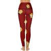 Goat Yoga Yoga Pants High Waisted Yoga Capris with Pockets Tummy Control Compression Leggings for Workout L view 3