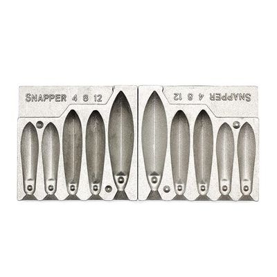 Dimatteo Bank Sinker Molds with 5 Cavities and 4,8,12-Ounce