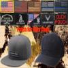 2 Pcs Golf Foxtrot Yankee Embroidered Hook and Loop Fastener Tactical Funny Patch for Backpack Cap Bag Vest Dog Harness-Black &Coyote view 2