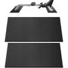 Crostice Double Mat Compatible with Peloton Bike, Row & Concept 2 Rowing Machine, Thickness 6mm, Bike Trainer Accessories, 11.8x30 inch * 2 Mat Protect Hardwood Floor Carpet, for Home Gym Exercise view 1