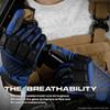 Glove Station - Impulse Guard Tactical Gloves for Men - Touch Screen Working Gloves Ideal for Sports & Outdoors, Motorcycle and Hunting - Blue, Small view 4