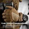 Glove Station - Impulse Guard Tactical Gloves for Men - Touch Screen Working Gloves Ideal for Sports & Outdoors, Motorcycle and Hunting - Tan, Small view 3