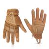Glove Station - Impulse Guard Tactical Gloves for Men - Touch Screen Working Gloves Ideal for Sports & Outdoors, Motorcycle and Hunting - Tan, Large view 1