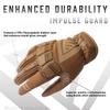 Glove Station - Impulse Guard Tactical Gloves for Men - Touch Screen Working Gloves Ideal for Sports & Outdoors, Motorcycle and Hunting - Tan, Large view 2
