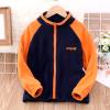 AnFeng Zip Up Hoodie Toddler Kids Boys Girls Long Sleeve Winter Fleece Zippered Coat Jacket Thicken Warm (Orange, 5-6 Years) view 2