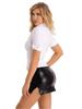 Agoky Women Sexy Office Secretary Costume Teacher Uniform Cosplay Blouse Themed Party Skirt Suits Type A XX-Large view 4
