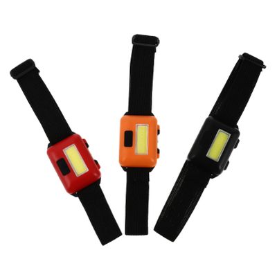 POPETPOP 3pcs Led Headlamp Brightness for Night Hiking Camping Biking and Dog Walking Portable Outdoor Headlight for Emergency Use