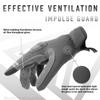 Glove Station - Impulse Guard Tactical Gloves for Men - Touch Screen Working Gloves Ideal for Sports & Outdoors, Motorcycle and Hunting - Gray, Medium view 3
