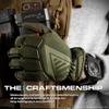 Glove Station - Impulse Guard Tactical Gloves for Men - Touch Screen Working Gloves Ideal for Sports & Outdoors, Motorcycle and Hunting - Green, Small view 3