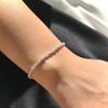 BRIJEWNES 2.5MM 925 Sterling Silver Rope Chain Bracelet for Men 7 In view 4