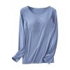 Cotton Cami Female Beautiful Cutout Tunics Stretchy Spring Pleated Fit Solid Color Hiking Short Sleeve O-Neck Camisoles for Womens view 1