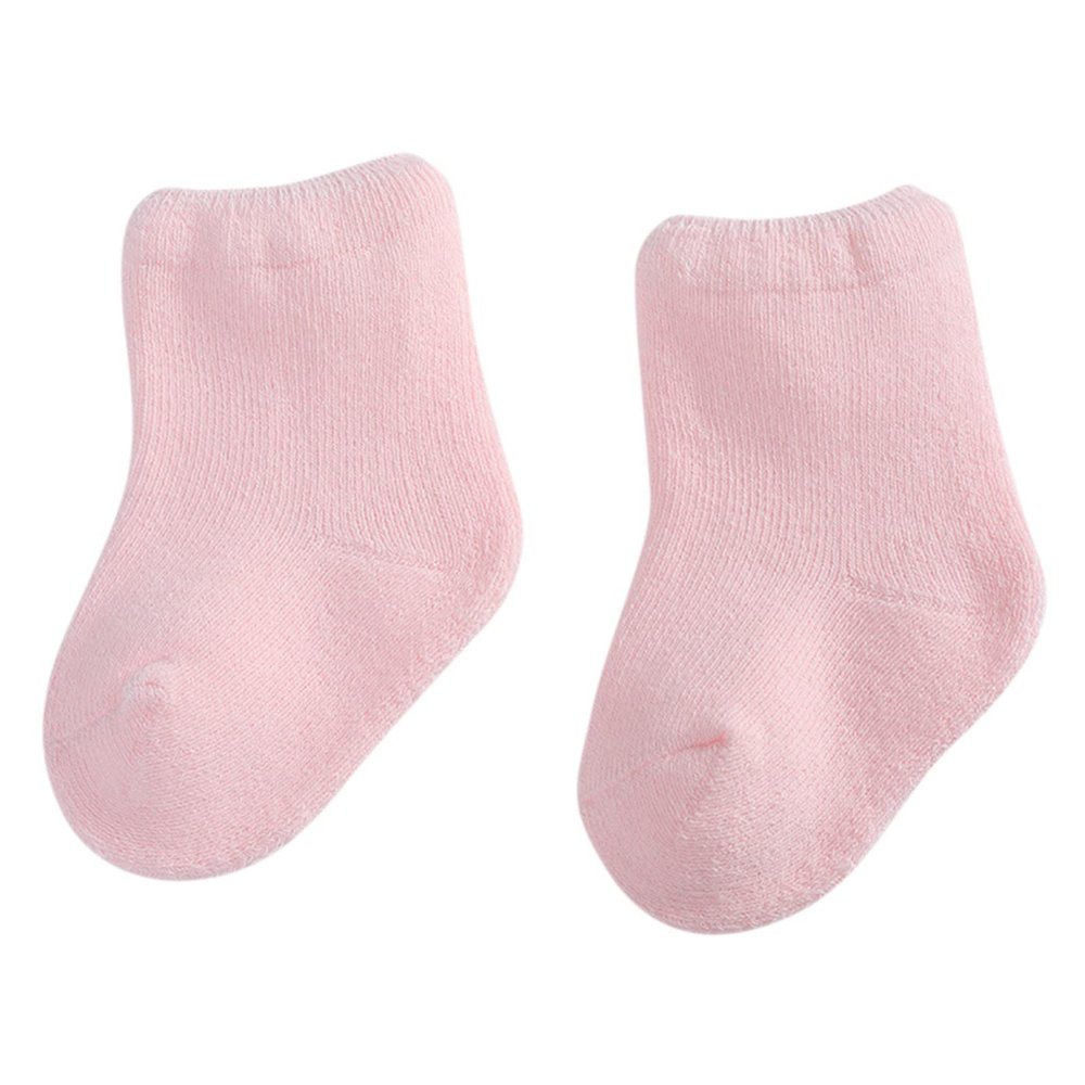 Kids Winter Warm Long Toddlers Boys Girls Children Princess Floor and Winter Sock Shoes (Pink, 0-12 Months)