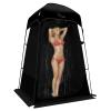 Outdoor Shower Tent Changing Room Privacy Portable Camping Shelters (Black) view 1