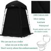 Outdoor Shower Tent Changing Room Privacy Portable Camping Shelters (Black) view 4