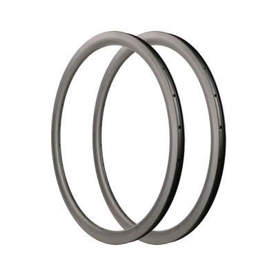 700C Full Carbon Rim for Bike Disc Brake Road Bicycle Rims Matte 1 Pair 24/24 Holes (38mm)