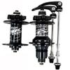 HSQMA MTB Bike Disc Brake Hubs 32 Holes Bicycle Bearing Hub 120 Clicks 6 Claws QR 100/135mm Front Rear Hub Set XD/XDR 11 12 Speed (Color : 32H Black) view 1