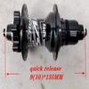 HSQMA MTB Bike Disc Brake Hubs 32 Holes Bicycle Bearing Hub 120 Clicks 6 Claws QR 100/135mm Front Rear Hub Set XD/XDR 11 12 Speed (Color : 32H Gold) view 3