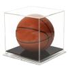 WIGING Display Case for Collectibles, All-in-one Acrylic Storage Box, Basketball Dust-Proof Cover, Dustproof Protection Showcase for Display Footballs (Color : White) view 1