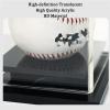WIGING Display Case for Collectibles, All-in-one Acrylic Storage Box, Basketball Dust-Proof Cover, Dustproof Protection Showcase for Display Footballs (Color : White) view 4