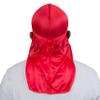 4PCS Silky Durags for Men 360 Waves, Designer Do Rag, 1 Wave Cap (CamouGray Blue Black Red) view 4
