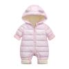 AnFeng Baby Snowsuit Warm Winter Coat Jumpsuit Outwear Hooded Footie for Toddler Girls and Boys view 1