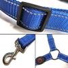SSZYace Adjustable LED Horse Breastplate Collar, Nylon LED Night Flashing Light Bar Harness Tack Equestrian Safety Gear with 3 Lighting Modes and USB Rechargeable (Blue) view 3