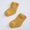 Kids Winter Warm Long Toddlers Boys Girls Children Princess Floor and Winter Sock Shoes (Yellow, 12-36 Months) view 4