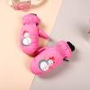 Kids Winter Gloves Waterproof Snow Ski Gloves Warm Unisex Camouflage Gloves for Cold Weather Girls Boys Children (F, S) view 3