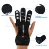 TOPARCHERY Archery Glove Three Finger Guard - Shooting Gloves Finger Tab for Men Women Beginner, Recurve Compound Bow Hunting Target Archery Accessories view 2