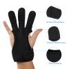 TOPARCHERY Archery Glove Three Finger Guard - Shooting Gloves Finger Tab for Men Women Beginner, Recurve Compound Bow Hunting Target Archery Accessories view 3