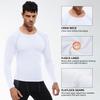 Yuerlian Men's Compression Shirts Long Sleeve, Base-Layer Tops Quick Dry Workout Crewneck T Shirts Sports Running Tops 1 Pack view 2