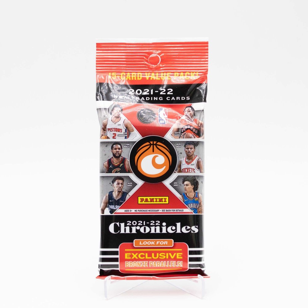 Panini 2021/22 Chronicles Basketball NBA Fat-Pack Trading Card Pack