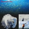 10 ft Hand Throw Fishing Net Freshwater and Saltwater Fishing Cast Net Hand Cast Fishing Net Spin Network Bait Fish Net Easy Throw Casting Net with Sinker view 4
