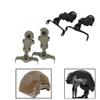 ArmorMason Rear Helmet Rail Attachment Kit Compatible with M-LOK, MSA Sordin & TCI Liberator Headsets (Tan) view 3