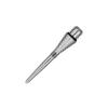 Target Darts Conversion Point Swiss Point Grooved Silver 26mm Darts Points - Convert Soft Tip to Steel Tip view 1